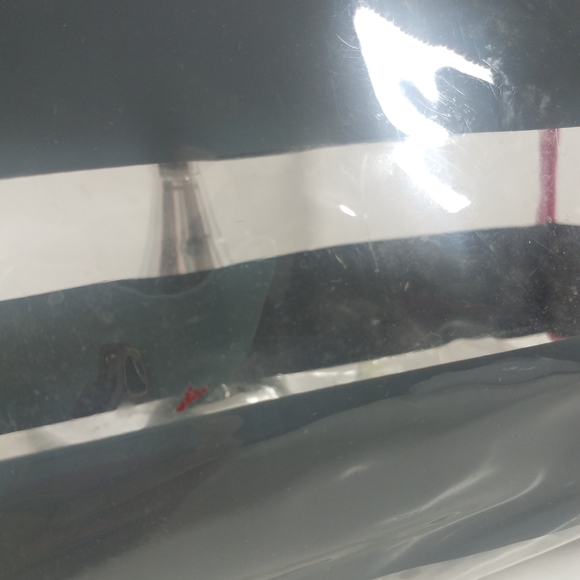 Vince Camuto Striped Gray and Pink Beach Tote Bag - Picture 5 of 15